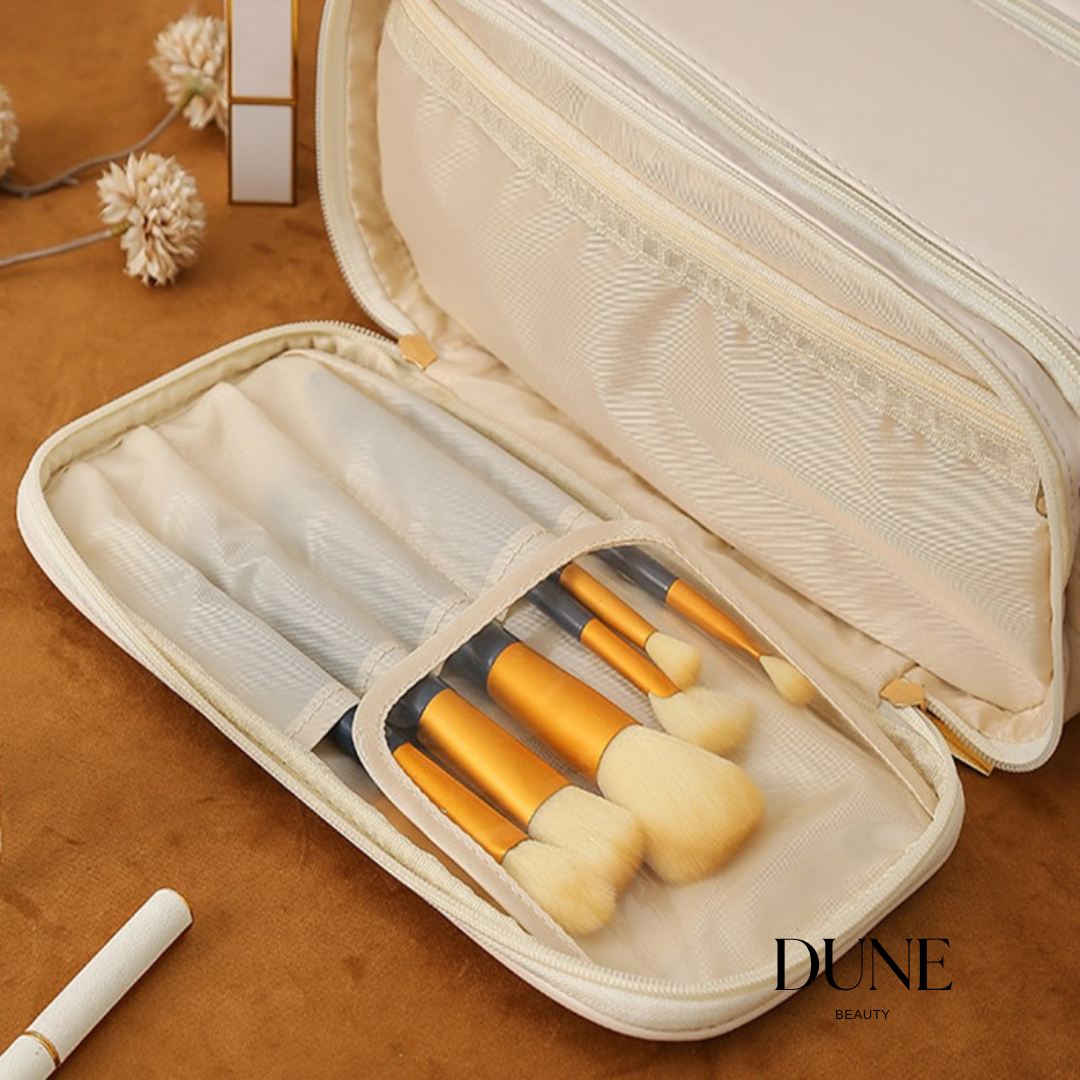 Dune™ Leather Makeup Bag